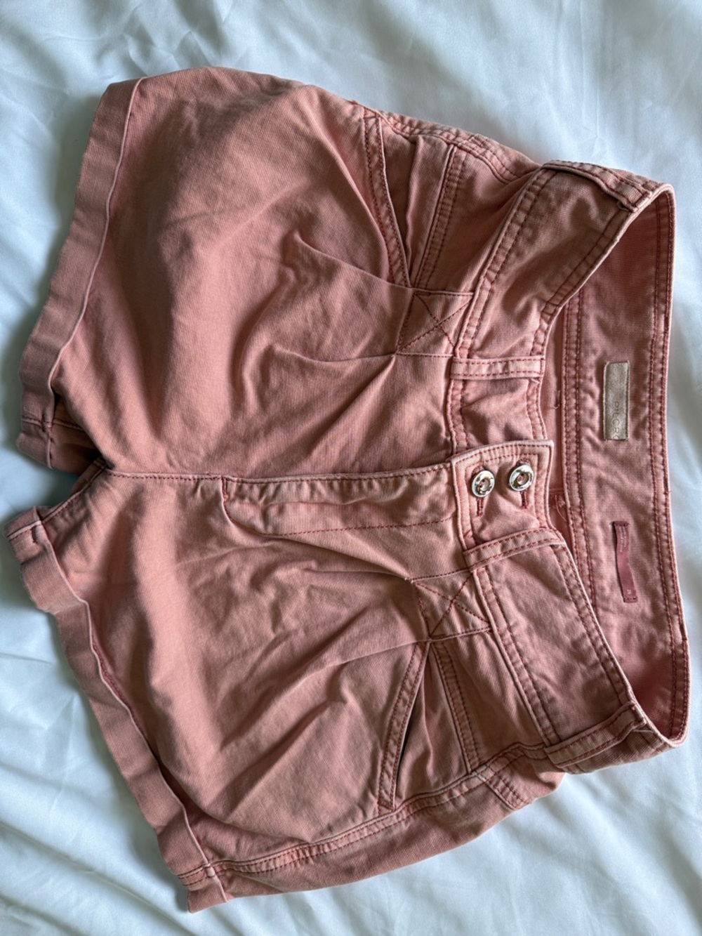 Anthropology Pilcro Orange Shorts